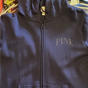 Victoria’s Secret pink zipup hoodie size medium